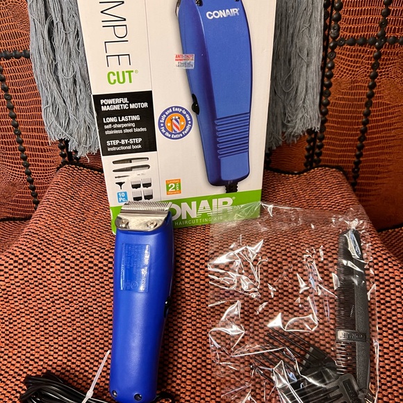 BASIC CUT CONAIR HOME HAIRCUTTING KIT POWER MAGNETIC MOTOR 10PCS INSTRUCTION IN - Picture 3 of 7